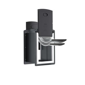 Stell Framed Dog Door for Wall with Double PVC Soft Flaps